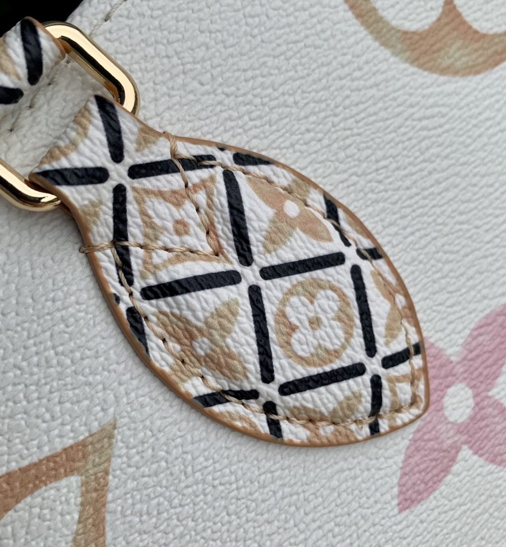 1:1 Replica Louis Vuitton LV OnTheGo MM Beige Essential Bag For Women M22975 - 35cm/ 13.8in