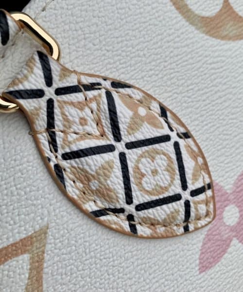 1:1 Replica Louis Vuitton LV OnTheGo MM Beige Essential Bag For Women M22975 - 35cm/ 13.8in