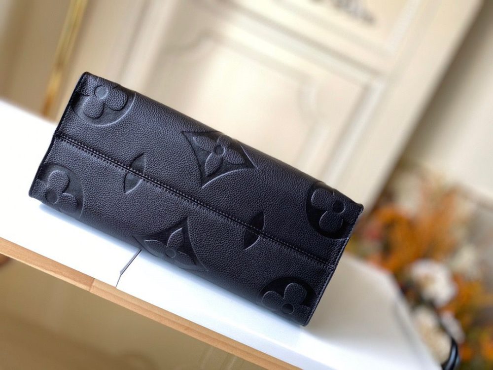 1:1 Replica Louis Vuitton LV Onthego MM Monogram Empreinte Leather Luxury Bag For Women M45595 - 35cm - Image 3