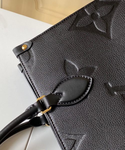 1:1 Replica Louis Vuitton LV Onthego MM Monogram Empreinte Leather Luxury Bag For Women M45595 - 35cm