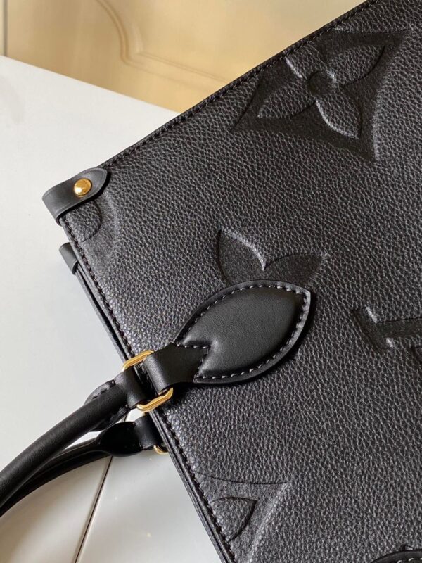 1:1 Replica Louis Vuitton LV Onthego MM Monogram Empreinte Leather Luxury Bag For Women M45595 - 35cm