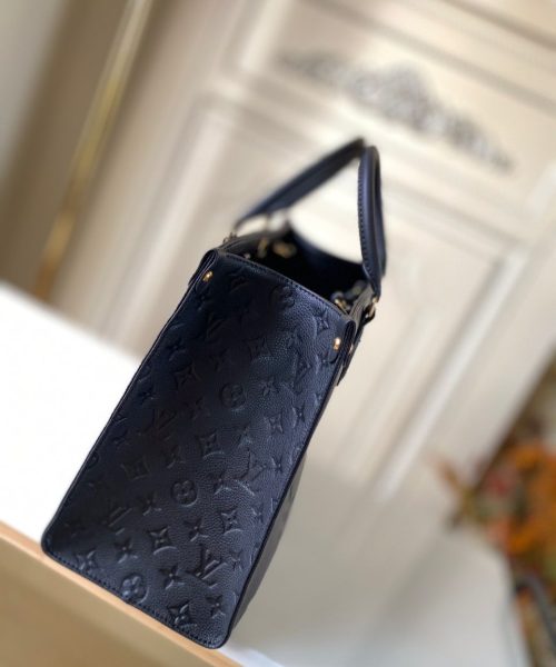 1:1 Replica Louis Vuitton LV Onthego MM Monogram Empreinte Leather Luxury Bag For Women M45595 - 35cm