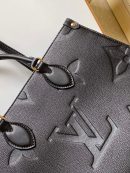 1:1 Replica Louis Vuitton LV Onthego MM Monogram Empreinte Leather Luxury Bag For Women M45595 - 35cm
