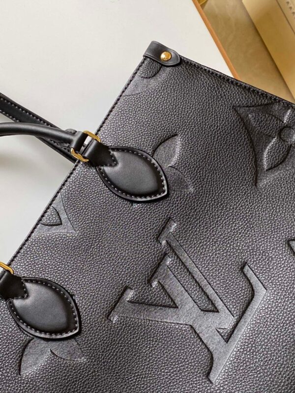 1:1 Replica Louis Vuitton LV Onthego MM Monogram Empreinte Leather Luxury Bag For Women M45595 - 35cm