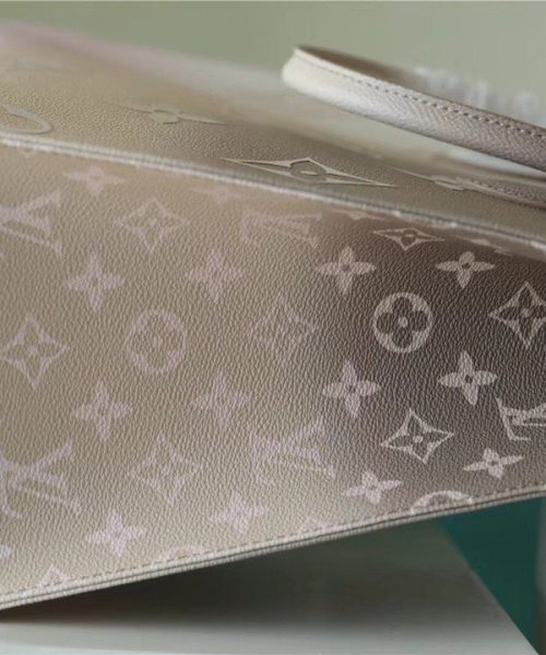 1:1 Replica Louis Vuitton LV Onthego MM Monogram Canvas Sunset Kaki Luxury Bag For Women M20510 - 13.8in/35cm