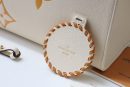 1:1 Replica Louis Vuitton LV OnTheGo MM Monogram Empreinte Cream Luxury Bag For Women M45717 - 13.8in/35cm
