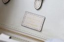 1:1 Replica Louis Vuitton LV OnTheGo MM Monogram Empreinte Cream Luxury Bag For Women M45717 - 13.8in/35cm