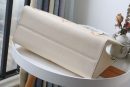 1:1 Replica Louis Vuitton LV OnTheGo MM Monogram Empreinte Cream Luxury Bag For Women M45717 - 13.8in/35cm