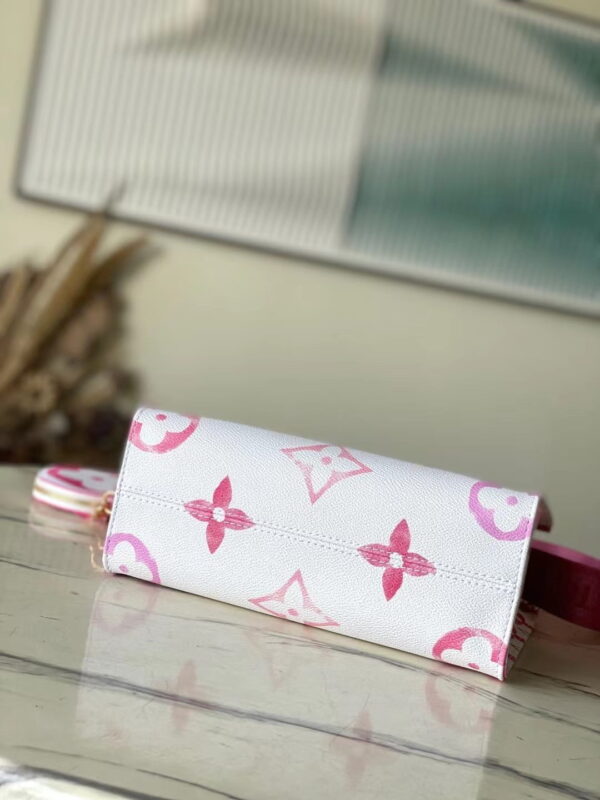 1:1 Replica Louis Vuitton LV OnTheGo PM Tote Pink Luxury Bag For Women M22976 - 24.8cm/ 9.8in
