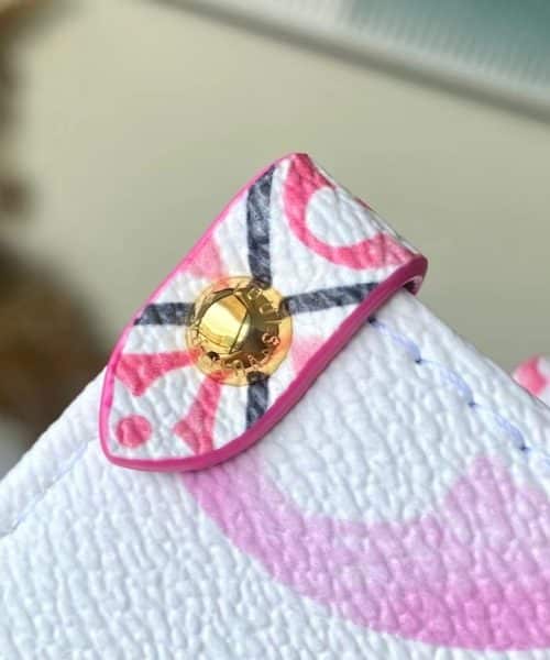 1:1 Replica Louis Vuitton LV OnTheGo PM Tote Pink Luxury Bag For Women M22976 - 24.8cm/ 9.8in