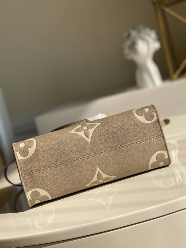 1:1 Replica Louis Vuitton LV OnTheGo PM Bicolor Monogram Empreinte Leather Luxury Bag For Women M45779 -  9.8in/25cm