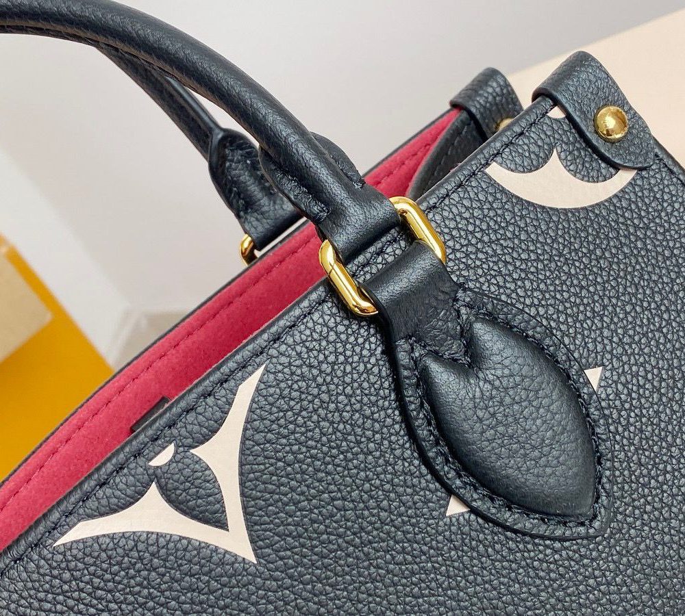 1:1 Replica Louis Vuitton LV OnTheGo PM Bicolor Monogram Empreinte Leather For Women M45659 -  9.8in/25cm