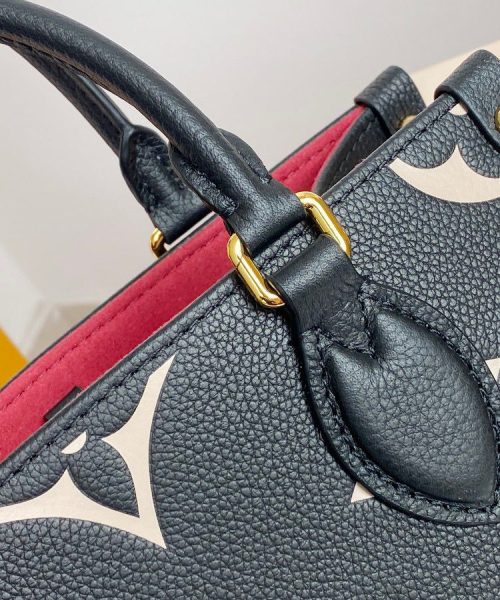 1:1 Replica Louis Vuitton LV OnTheGo PM Bicolor Monogram Empreinte Leather For Women M45659 -  9.8in/25cm