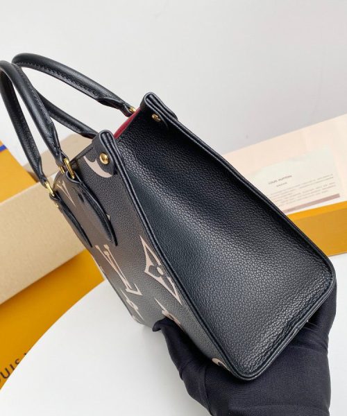 1:1 Replica Louis Vuitton LV OnTheGo PM Bicolor Monogram Empreinte Leather For Women M45659 -  9.8in/25cm