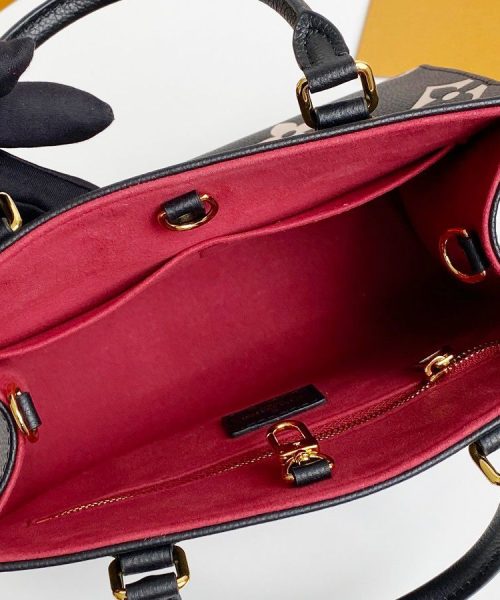 1:1 Replica Louis Vuitton LV OnTheGo PM Bicolor Monogram Empreinte Leather For Women M45659 -  9.8in/25cm