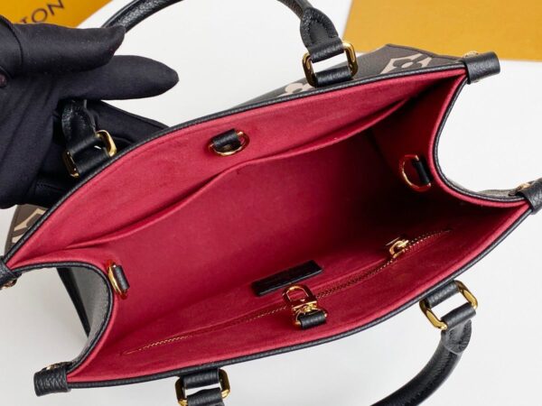 1:1 Replica Louis Vuitton LV OnTheGo PM Bicolor Monogram Empreinte Leather For Women M45659 -  9.8in/25cm