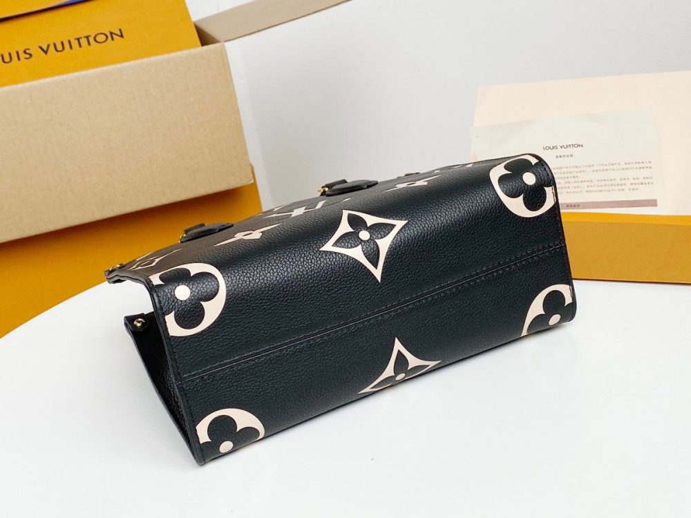 1:1 Replica Louis Vuitton LV OnTheGo PM Bicolor Monogram Empreinte Leather For Women M45659 -  9.8in/25cm - Image 4