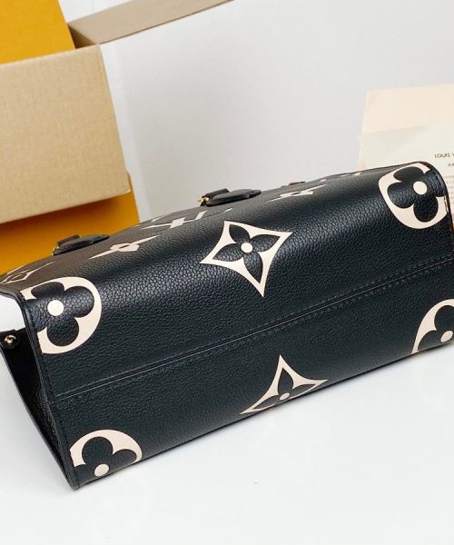 1:1 Replica Louis Vuitton LV OnTheGo PM Bicolor Monogram Empreinte Leather For Women M45659 -  9.8in/25cm