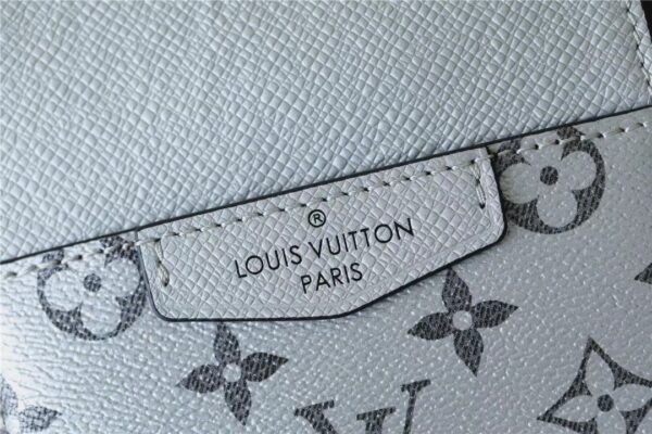 1:1 Replica Louis Vuitton LV Outdoor Sling Bag Taigarama Gunmetal Gray Unique Bag For Men - 8.3in/21cm