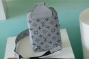 1:1 Replica Louis Vuitton LV Outdoor Sling Bag Taigarama Gunmetal Gray Unique Bag For Men - 8.3in/21cm