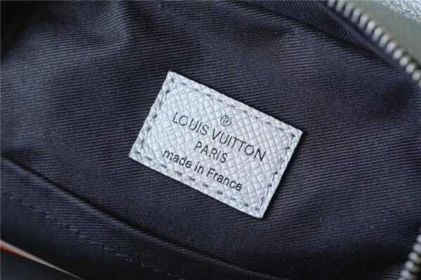 1:1 Replica Louis Vuitton LV Outdoor Sling Bag Taigarama Gunmetal Gray Unique Bag For Men - 8.3in/21cm