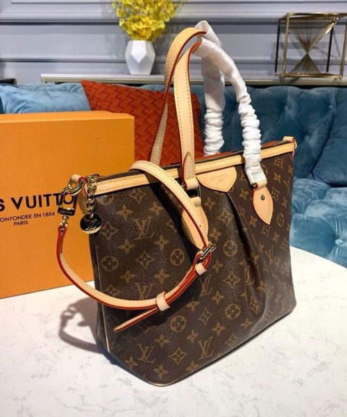 1:1 Replica Louis Vuitton LV Palermo PM Monogram Canvas Luxury Bag For Women M40145 - 11.6in/29.5cm
