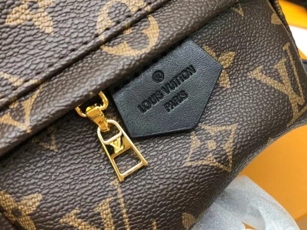 1:1 Replica Louis Vuitton LV Palm Springs Mini Monogram Canvas Luxury Bag For Women M44873 - 6.7in/17cm