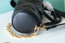 1:1 Replica Louis Vuitton LV Papillon BB Bubblegram Leather Black Luxry Bag For Women M59800 - 20cm