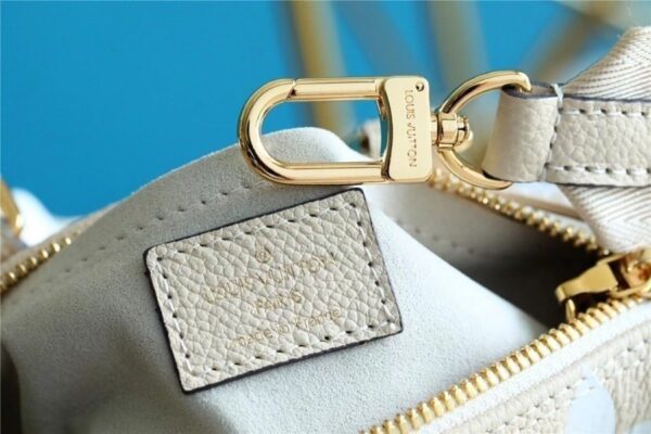 1:1 Replica Louis Vuitton LV Papillon BB Monogram Empreinte Beige Luxury Bag For Women - 7.9in/20cm