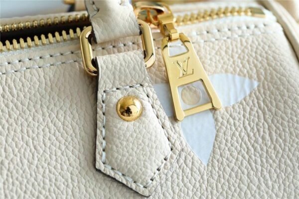 1:1 Replica Louis Vuitton LV Papillon BB Monogram Empreinte Beige Luxury Bag For Women - 7.9in/20cm
