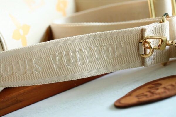 1:1 Replica Louis Vuitton LV Papillon BB Monogram Empreinte Beige Luxury Bag For Women - 7.9in/20cm