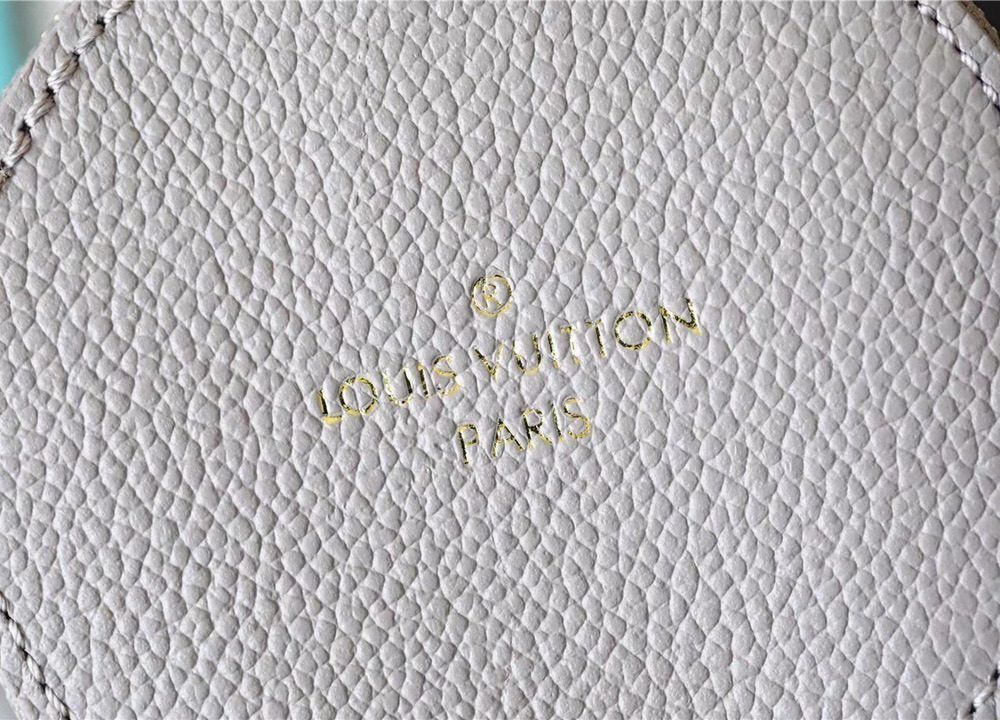 1:1 Replica Louis Vuitton LV Papillon BB Monogram Empreinte Tourterelle / Creme Beige Luxury Bag For Women M46031 - 7.9in/20cm