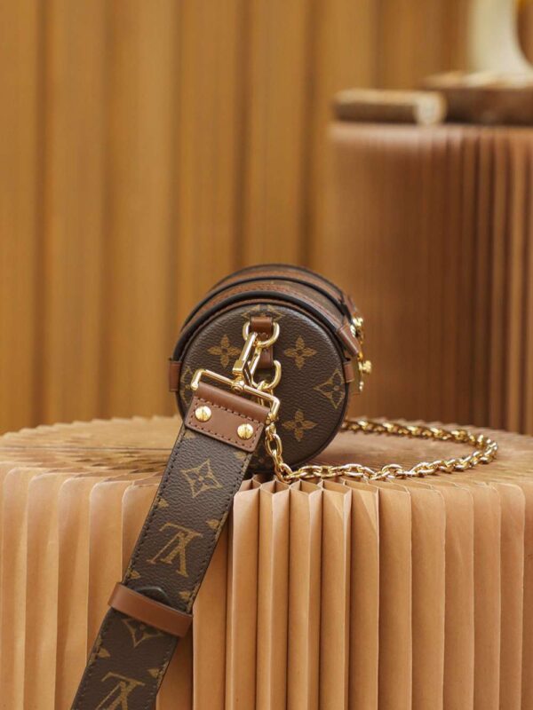 1:1 Replica Louis Vuitton LV Papillon Trunk Monogram Canvas Luxury Bag For Women M57835 - 19cm / 7.5in