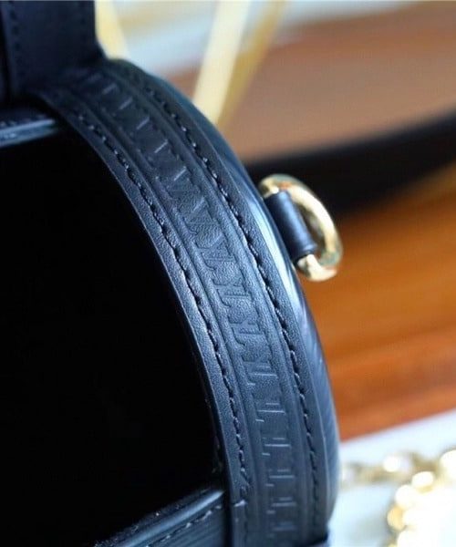 1:1 Replica Louis Vuitton LV Papillon Trunk Epi Black Luxury Bag For Women M58655 - 7.5in/19cm