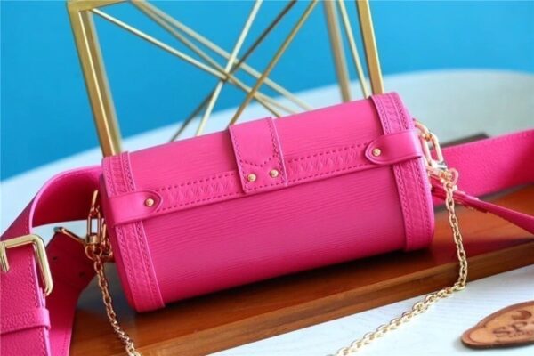 1:1 Replica Louis Vuitton LV Papillon Trunk Epi Pink Luxury Bag For Women - 7.5in/19cm