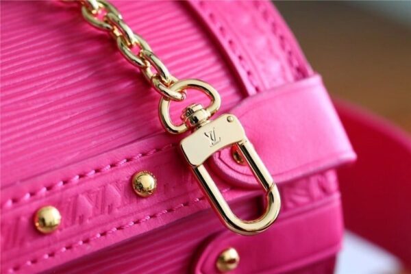1:1 Replica Louis Vuitton LV Papillon Trunk Epi Pink Luxury Bag For Women - 7.5in/19cm