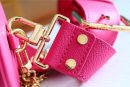 1:1 Replica Louis Vuitton LV Papillon Trunk Epi Pink Luxury Bag For Women - 7.5in/19cm