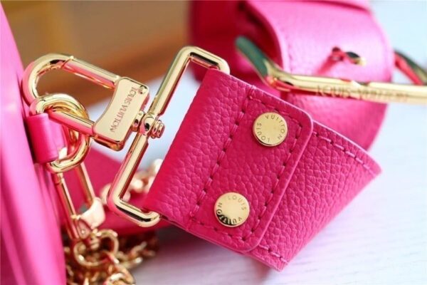 1:1 Replica Louis Vuitton LV Papillon Trunk Epi Pink Luxury Bag For Women - 7.5in/19cm