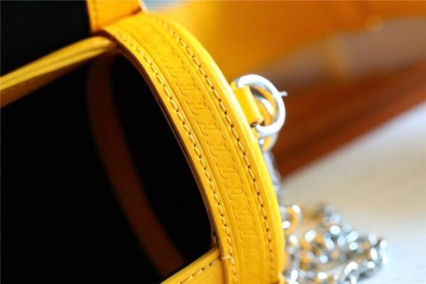1:1 Replica Louis Vuitton LV Papillon Trunk Epi Yellow Luxury Bag For Women - 7.5in/19cm