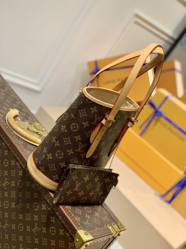 1:1 Replica Louis Vuitton LV Petit Bucket Bag Monogram Canvas Luxury Bag For Women M42238 - 10.2in/26cm