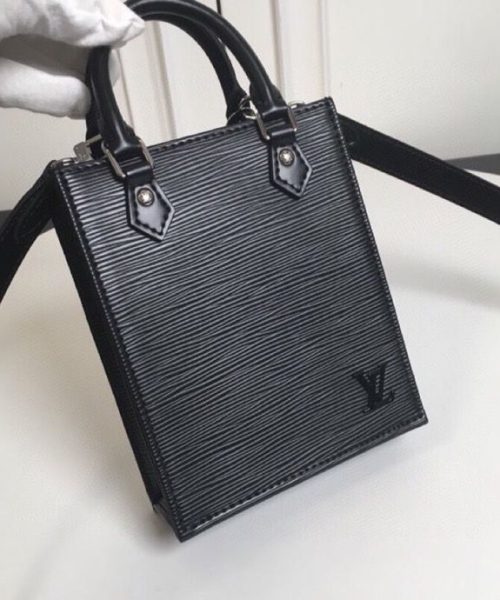 1:1 Replica Louis Vuitton LV Petit Sac Plat Epi Leather Luxury Bag For Women M69441 - 5.5in/14cm