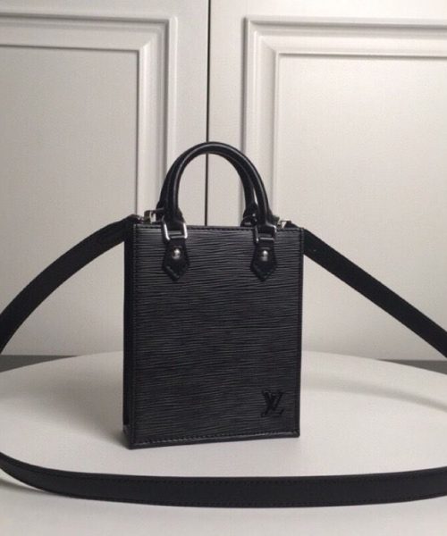 1:1 Replica Louis Vuitton LV Petit Sac Plat Epi Leather Luxury Bag For Women M69441 - 5.5in/14cm
