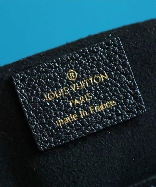 1:1 Replica Louis Vuitton LV Petit Sac Plat Monogram Empreinte Leather Luxury Bag M81416 - 17cm