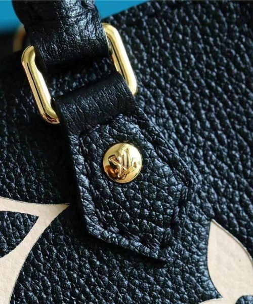 1:1 Replica Louis Vuitton LV Petit Sac Plat Monogram Empreinte Leather Luxury Bag M81416 - 17cm