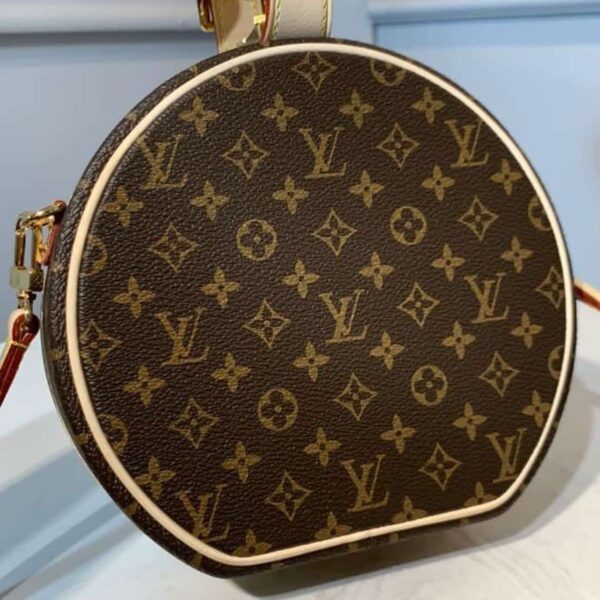 1:1 Replica Louis Vuitton LV Petite Boite Chapeau Monogram Canvas Luxury Bag For Women M43514 - 6.9in/17.5cm