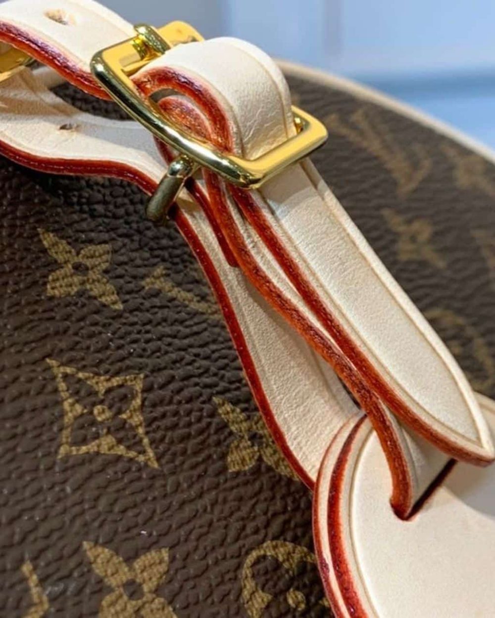 1:1 Replica Louis Vuitton LV Petite Boite Chapeau Monogram Canvas Luxury Bag For Women M43514 - 6.9in/17.5cm