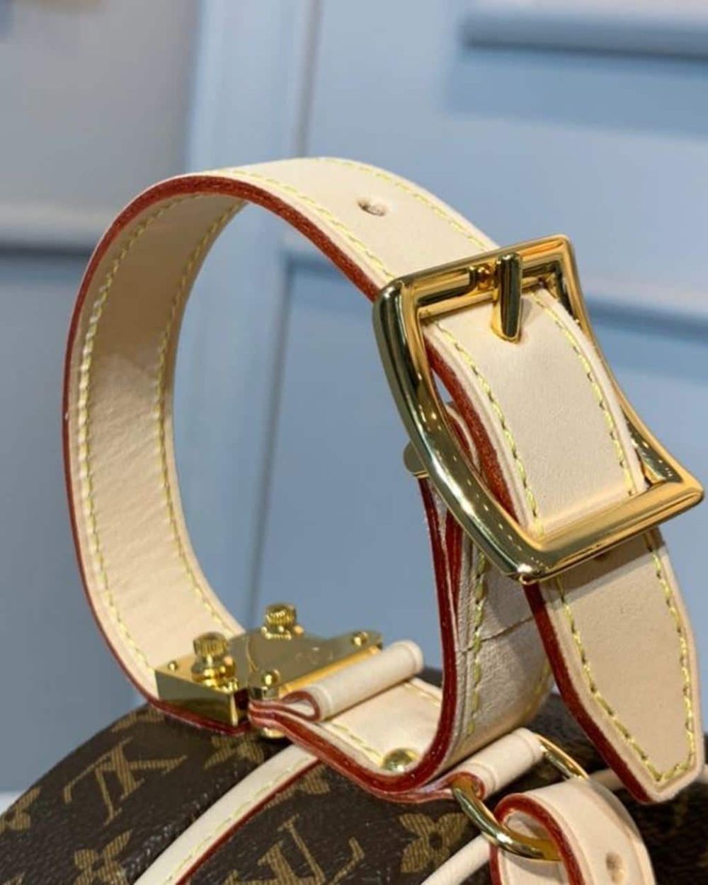 1:1 Replica Louis Vuitton LV Petite Boite Chapeau Monogram Canvas Luxury Bag For Women M43514 - 6.9in/17.5cm