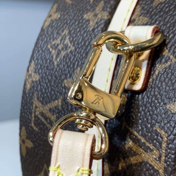 1:1 Replica Louis Vuitton LV Petite Boite Chapeau Monogram Canvas Luxury Bag For Women M43514 - 6.9in/17.5cm