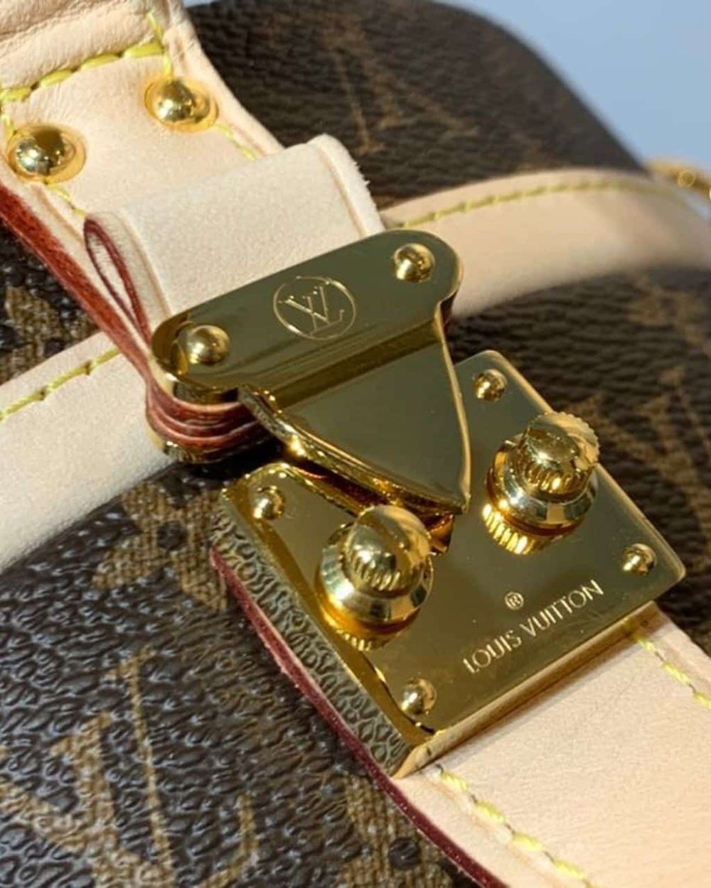 1:1 Replica Louis Vuitton LV Petite Boite Chapeau Monogram Canvas Luxury Bag For Women M43514 - 6.9in/17.5cm