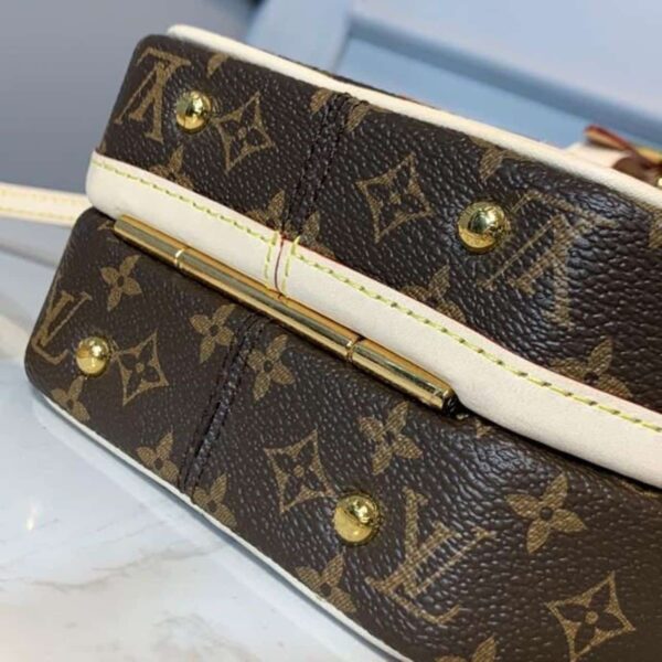1:1 Replica Louis Vuitton LV Petite Boite Chapeau Monogram Canvas Luxury Bag For Women M43514 - 6.9in/17.5cm